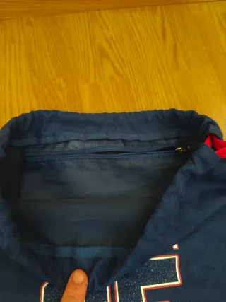 Mochila Benetton Azul con número 65