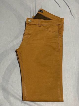 Pantalón Stradivarius Marrón Talla 42 (40)