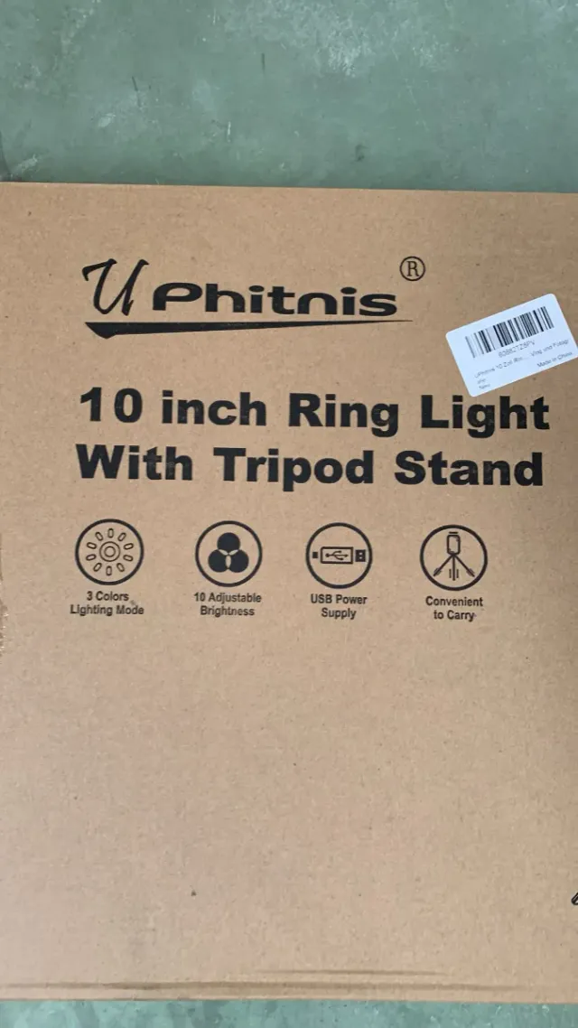 Aro de Luz con Trípode y Mando