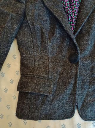 ETRO MILANO blazer donna lana mohair e lino S
