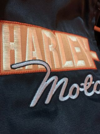 Chaqueta Harley-Davidson Negra y Multicolor