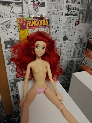 Set 3 Bambole Disney Ariel, Cenerentola, Mulan