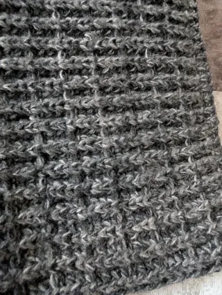 Bufanda cuello niño Zara gris