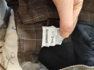 Pantalón Billabong Cuadros Marrón