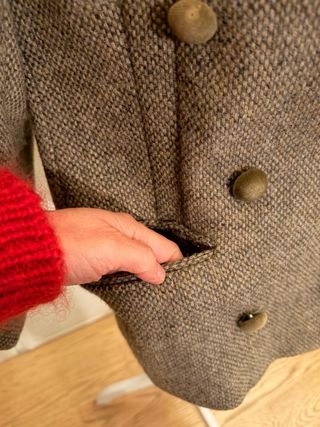 Giacca doppiopetto lana