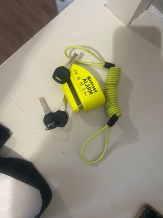 Candado Alarma Kraser Moto con 3 llaves