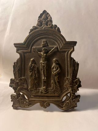 Pareja Portapaces Neogóticos S. XIX