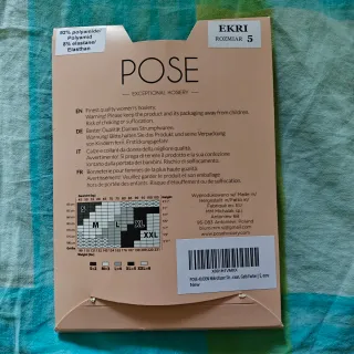 Calze collant POSE XL beige/giallo