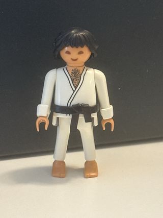 Lote 2 Figuras Playmobil: Esgrimista y Luchador