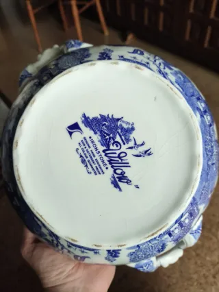 Sopera Porcelana Inglesa Ironstone Willow