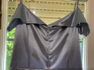 Vestido elegante azul talla 46