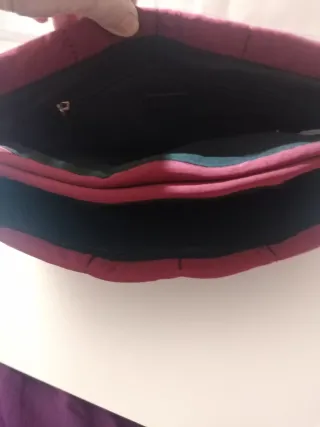 Bolso de hombro/bandolera acolchado dorado