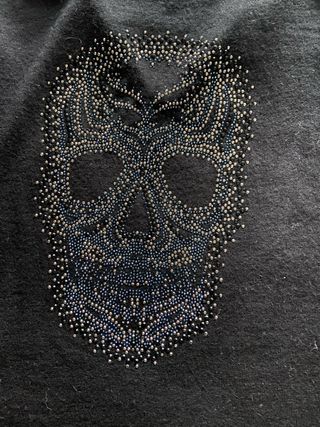 Jersey Zadig & Voltaire Negro Calavera de lana