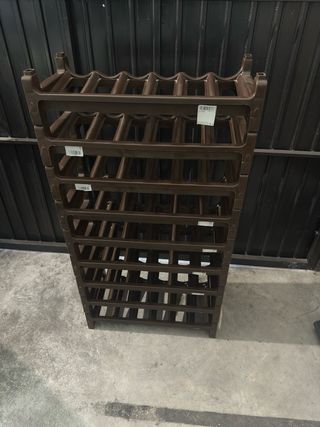 Botellero Curver Plástico Marrón 54 Botellas