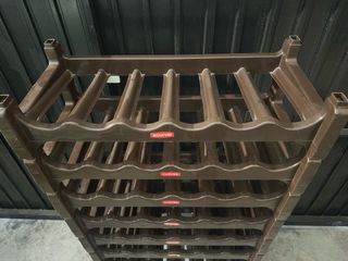 Botellero Curver Plástico Marrón 54 Botellas