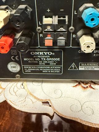 Amplificador Onkyo  Funciona se puede probar