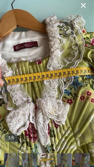 Traje Fallera Niña 5-7 años