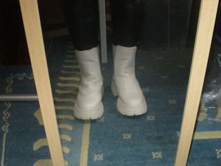 BOTINES DE MUJER ELASTICOS CON PLATAFORMA Nº 40