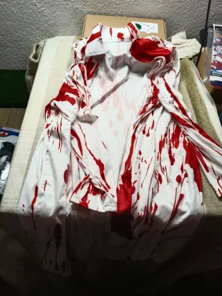 Disfraz Zombie Médico Hombres Talla XL