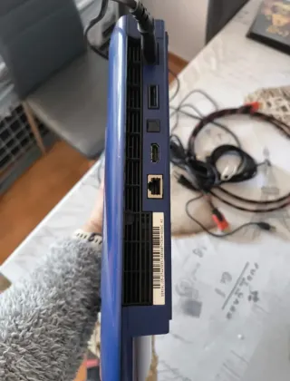 Consola PS3 Azul con Juegos
