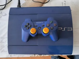 Consola PS3 Azul con Juegos