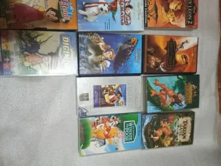Lote Películas VHS Disney (Español)