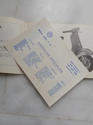 Manualde uso original Vespa Super 125
