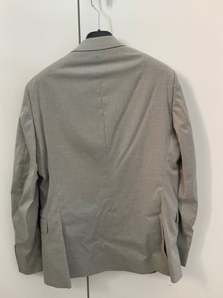 Traje Mango Verde Talla 48 Chaqueta / 38 Pantalón
