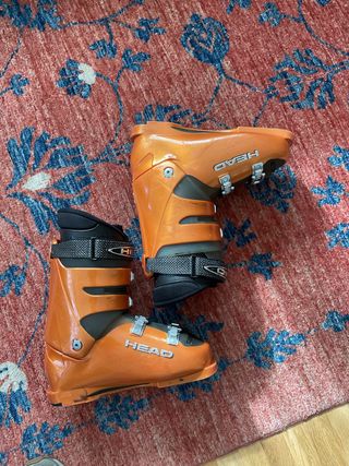 Botas de esquí HEAD naranja hombre talla 29-29,5