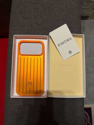 Cover Rimowa iPhone 17 Pro Max Arancione