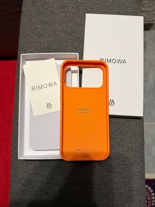 Cover Rimowa iPhone 17 Pro Max Arancione