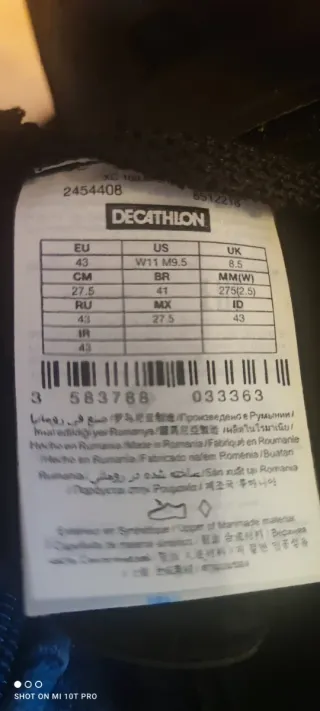 Zapatillas Ciclismo Rockrider XC Talla 43