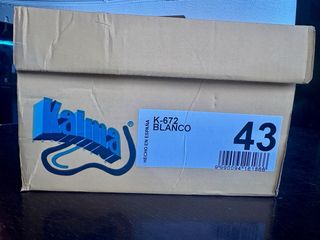 Zuecos blancos  Talla 43 Sin estrenar