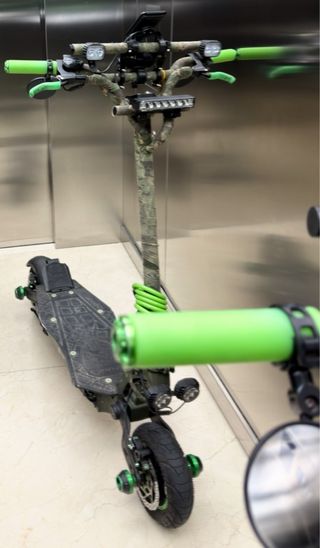 Patinete Smartgyro Raptor Verde Camuflaje