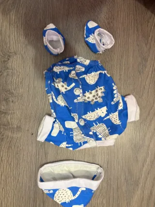 Lote Ropa Bebé Reborn: 15 Conjuntos + 5 Zapatos