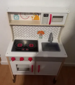 Cocina de juguete madera