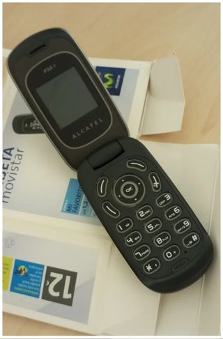 Teléfono Móvil Alcatel OT-222 Negro