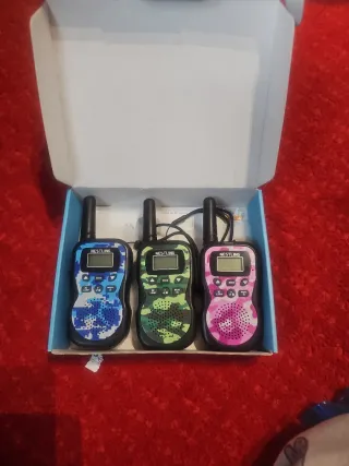 Walkies Nestling Camuflaje (3 Unidades)