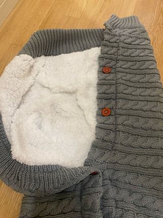 Sacco nanna per neonato in tessuto