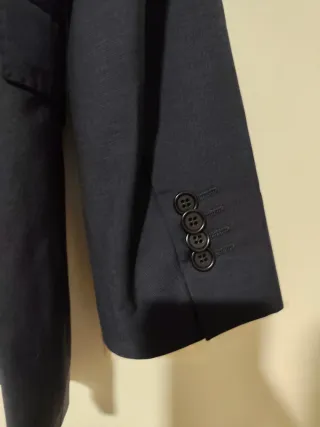 Americana hombre azul