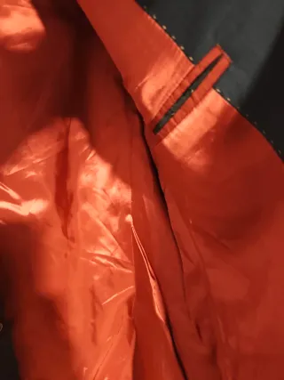 Americana hombre azul