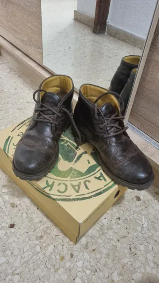 Botas piel Panama Jack Marrón Talla 39