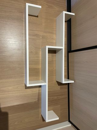 Estantería infantil blanca