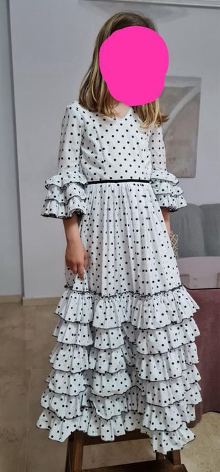 Traje de flamenca para niña