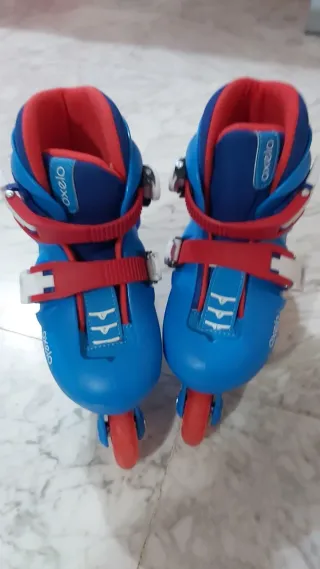 Patines Oxelo niño talla ajustable 26-28
