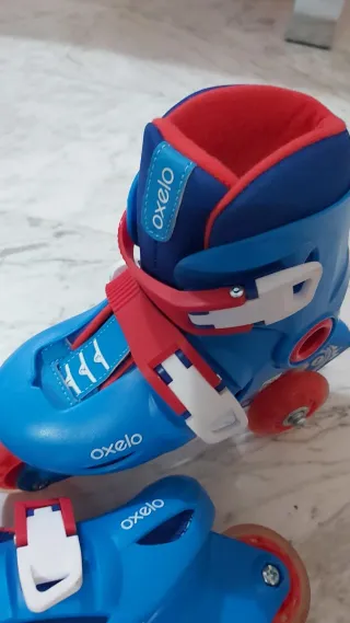 Patines Oxelo niño talla ajustable 26-28