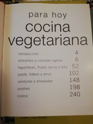 Vegetariana/Meals Without Meat (Everyday) (Span...