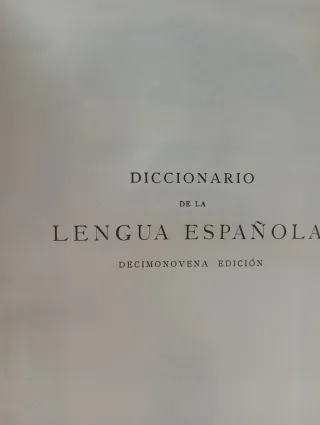 Diccionario Real Academia Española