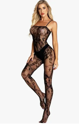 Body sexy encaje floral