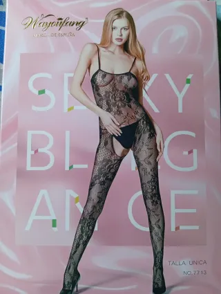 Body sexy encaje floral